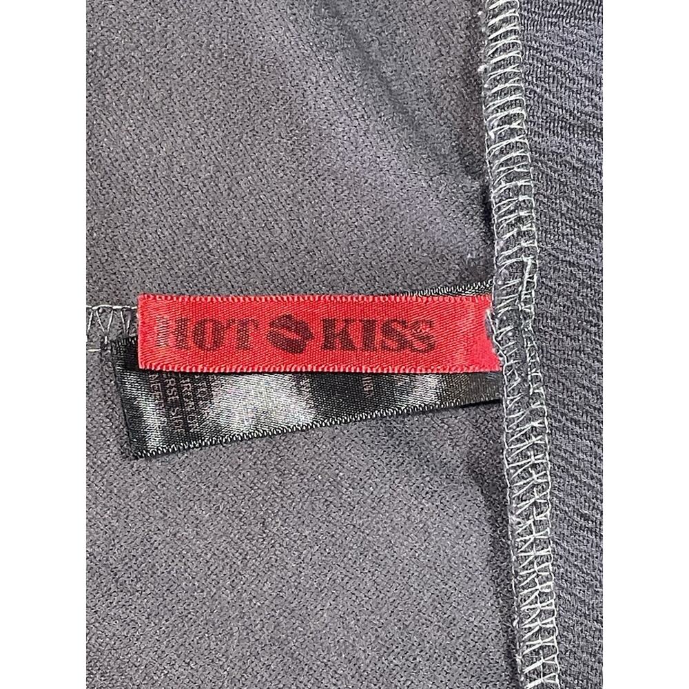 HOT KISS Women’s Large Gray Slack Pants W/Tie Belt Bootcut Style Casual Office - Picture 8 of 10